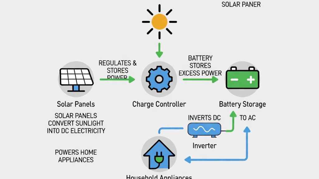 Off Grid Solar System Works