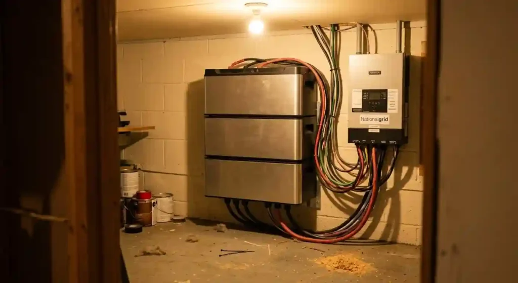Home battery storage system, a factor in long-term off-grid solar savings